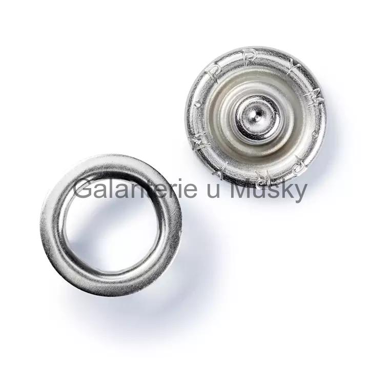 Knoflík stiskací JERSEY 10 mm NI 200 ks