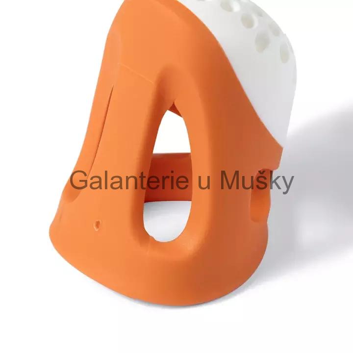 Náprstek plastový ergonomický - S - oranžová