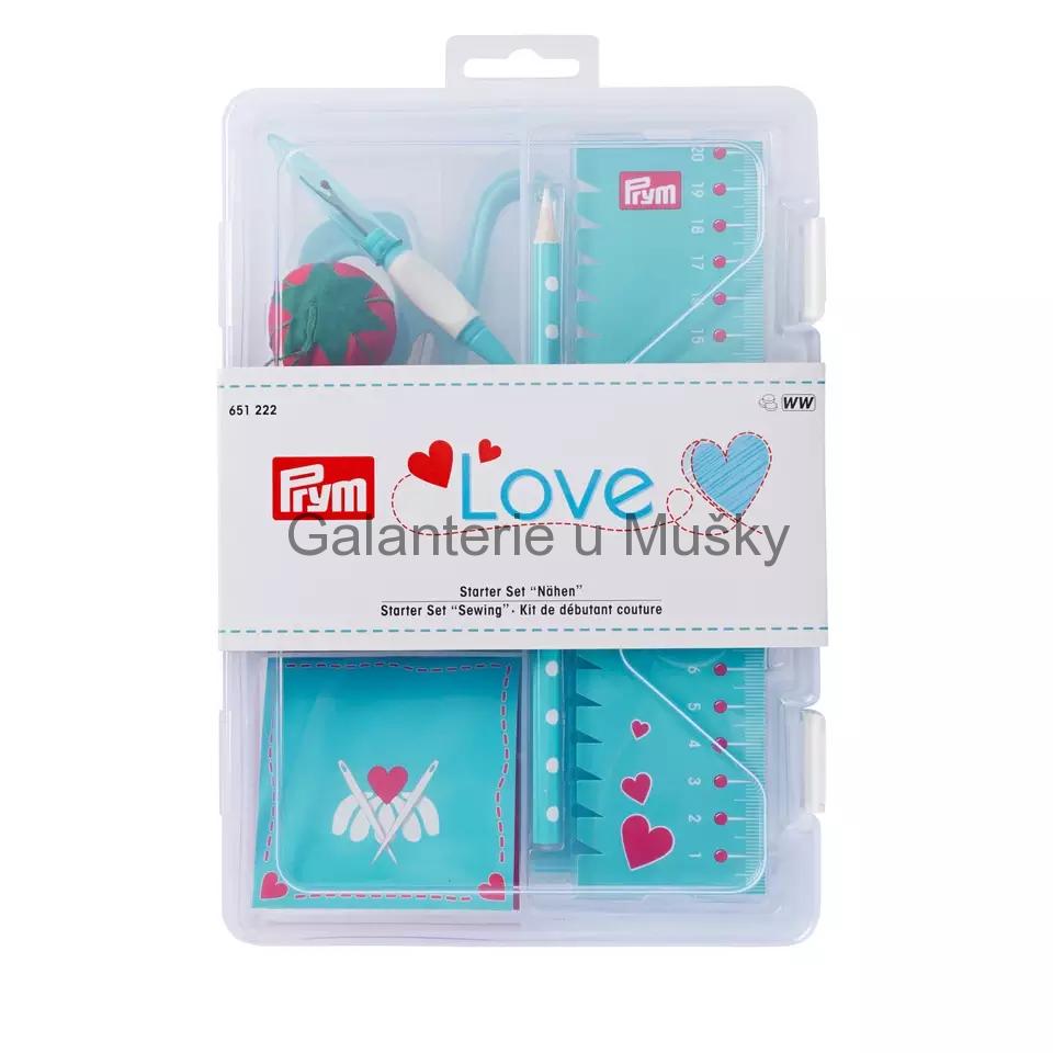 Sada pro začátečníky PRYM LOVE - tyrkysová