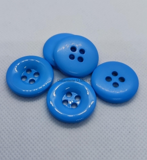 Knoflík sv. modrý 48"