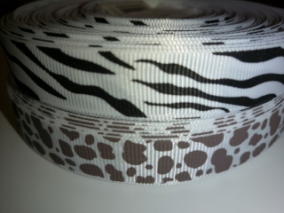 RYPSOVÁ STUHA 15MM zebra