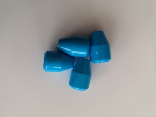Koncovka KV-01 - 972 - tyrkys - Oeko-tex standard 100