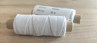 Pružná nit OPTEX 0,5 mm - bílá